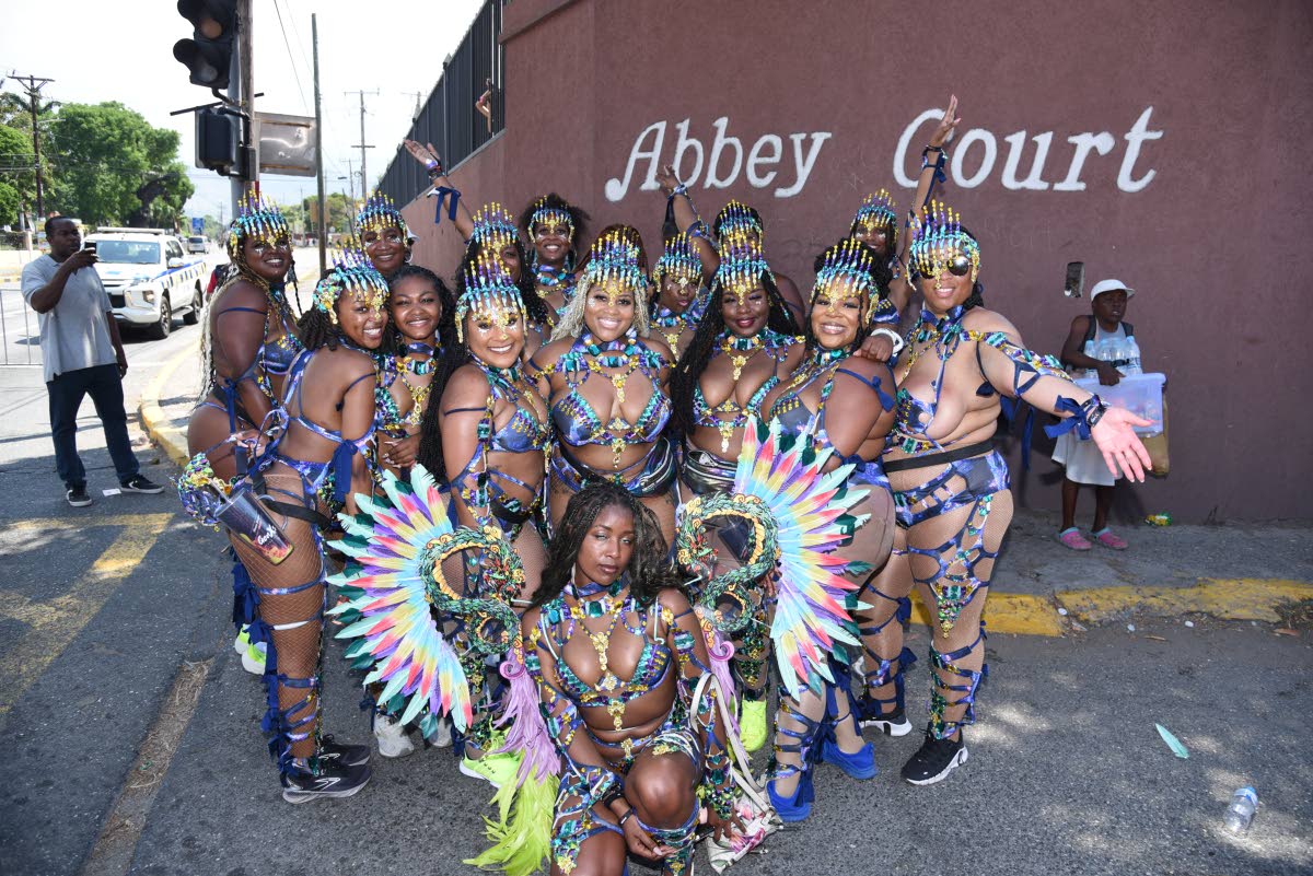 Coming all the way from Louisiana, the ladies of the Delta Sigma Theta sorority were pumped for Carnival in Jamaica.