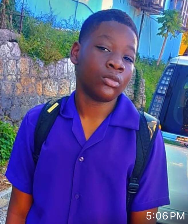 Thirteen-year-old Twaine Jaheem Skyers.