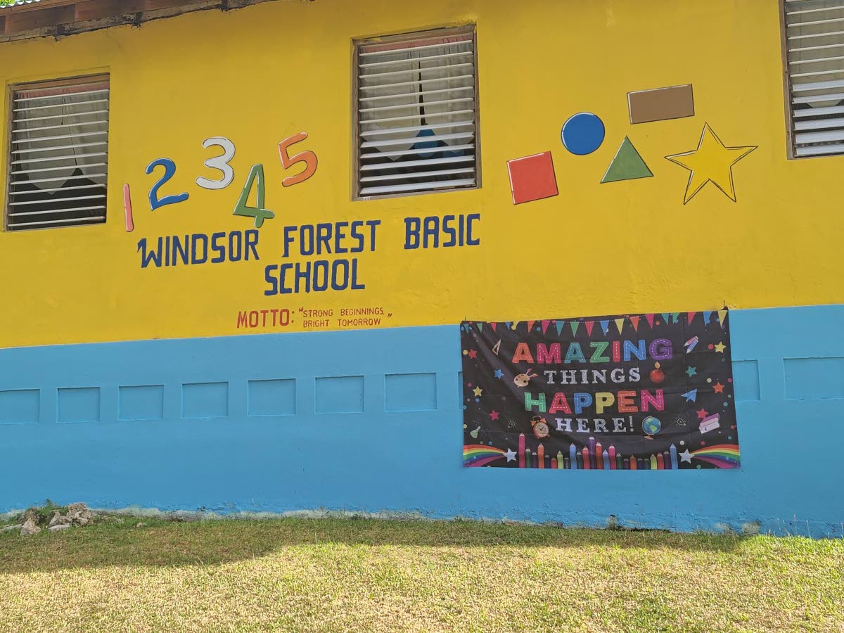A section of the Windsor Forest Basic School.