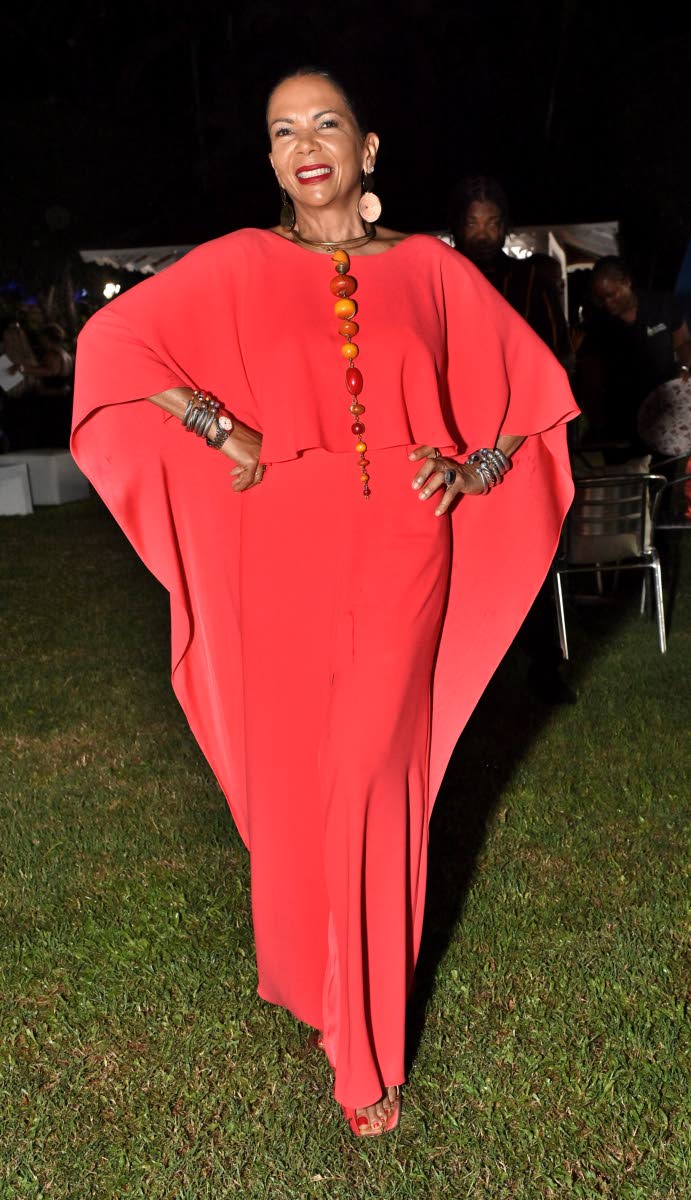 The beauty is in the details of this gorgeous BCBG Max Azria dress worn gracefully by the radiant Cecile Levee. 