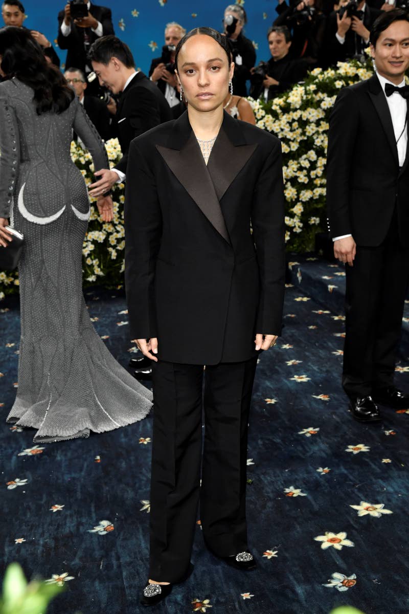  British-Jamaican designer Grace Wales Bonner at The Metropolitan Museum of Art's Costume Institute benefit gala on May 5.