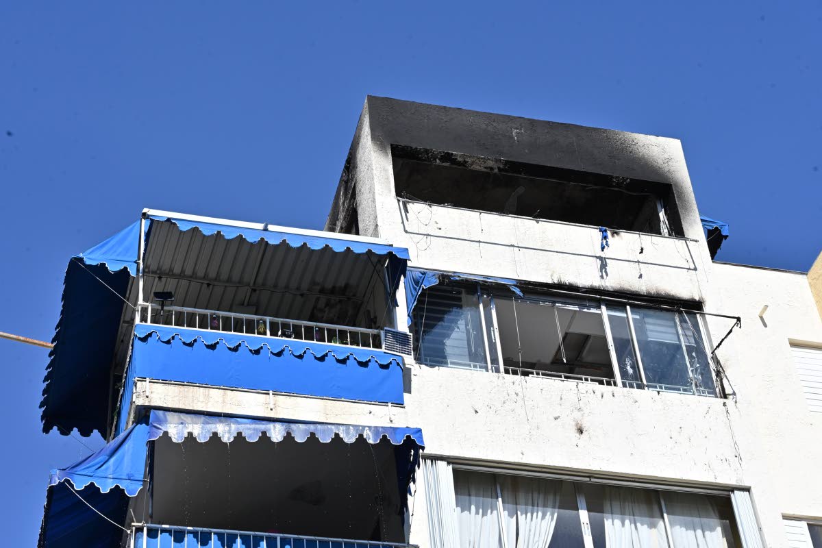 The sixth-floor apartment was destroyed by fire, which claimed one life on Thursday morning.