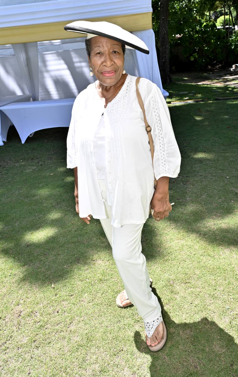 We spotted Brenda Cuthbert, client of Cumax and retired board member of the Jamaica Co-operative Credit Union League, having a good time.