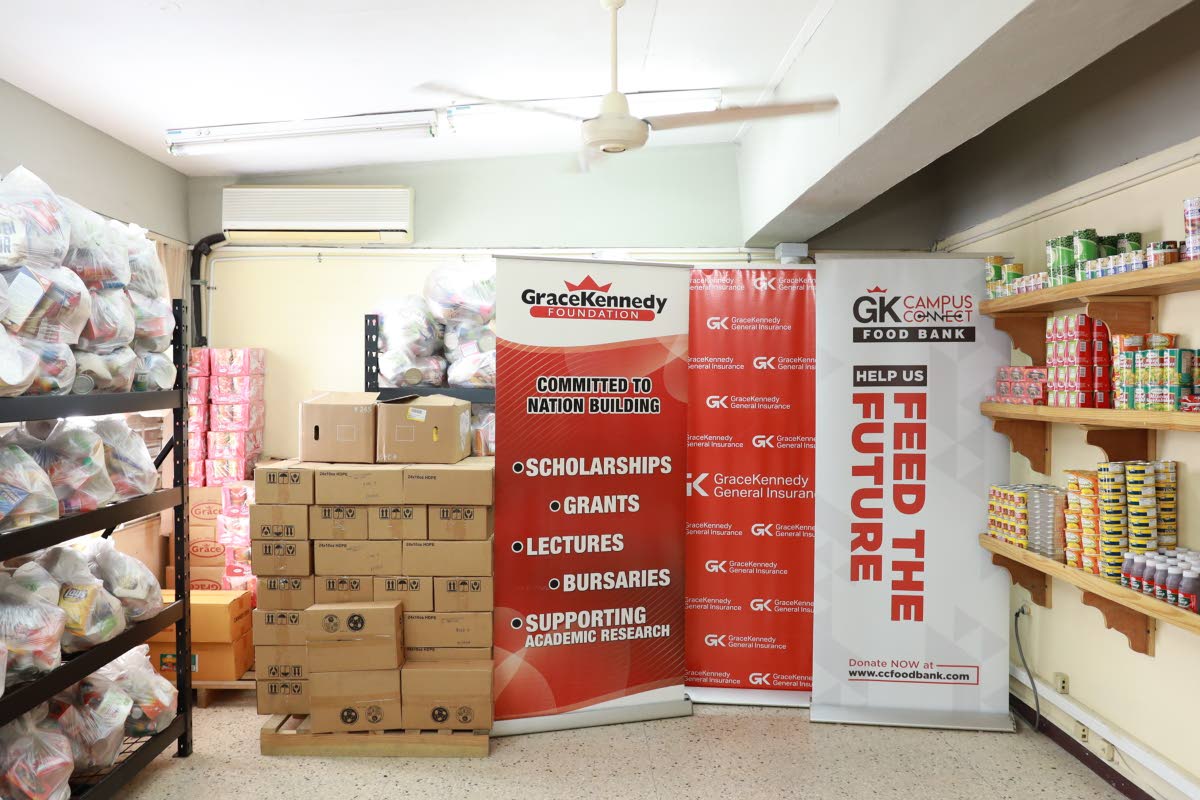 The GK Campus Connect Food Bank, located at the University of Technology, Jamaica, is seeking support to assist students in need. Donations can be made at www.ccfoodbank.com. 