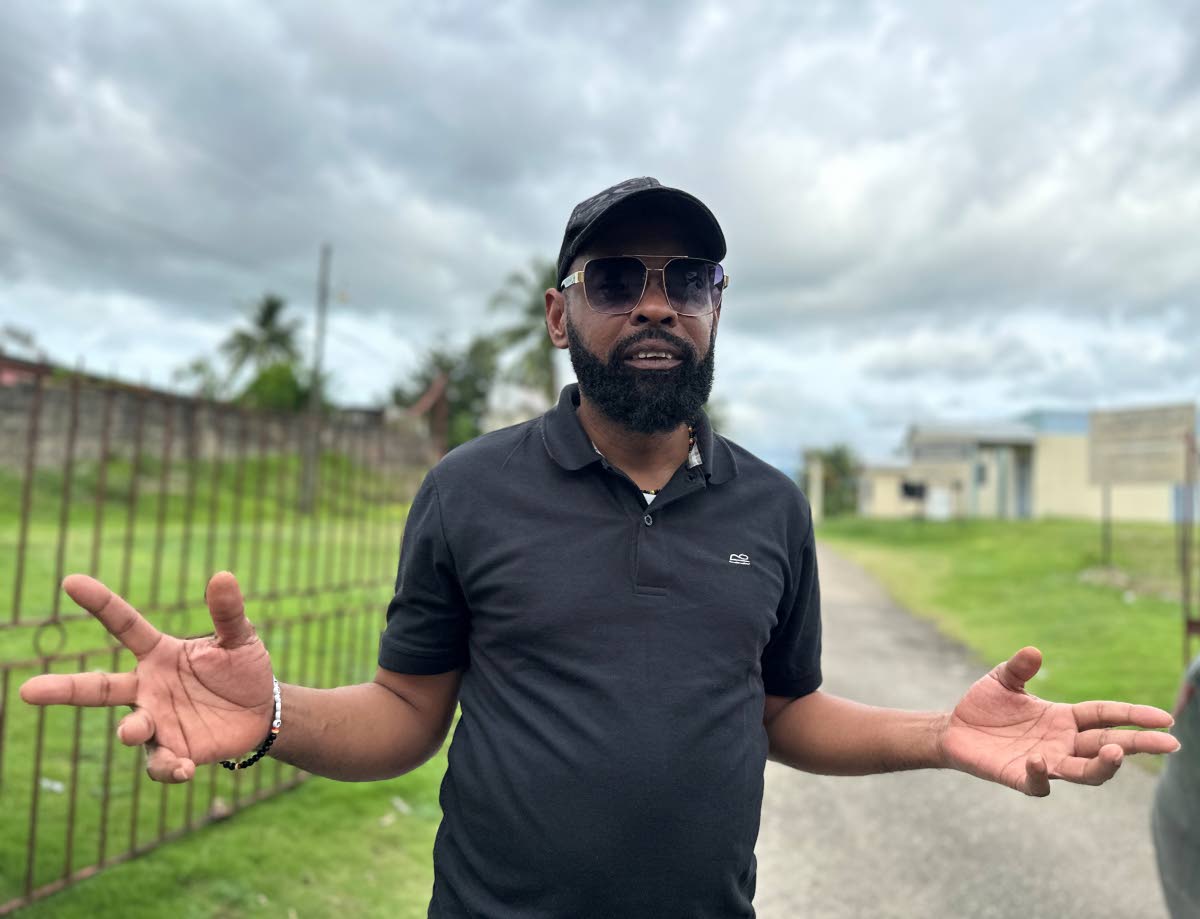 Black River Mayor Richard Solomon in Santa Cruz, St Elizabeth on Friday. Black River Mayor Richard Solomon in Santa Cruz, St Elizabeth, on Friday.