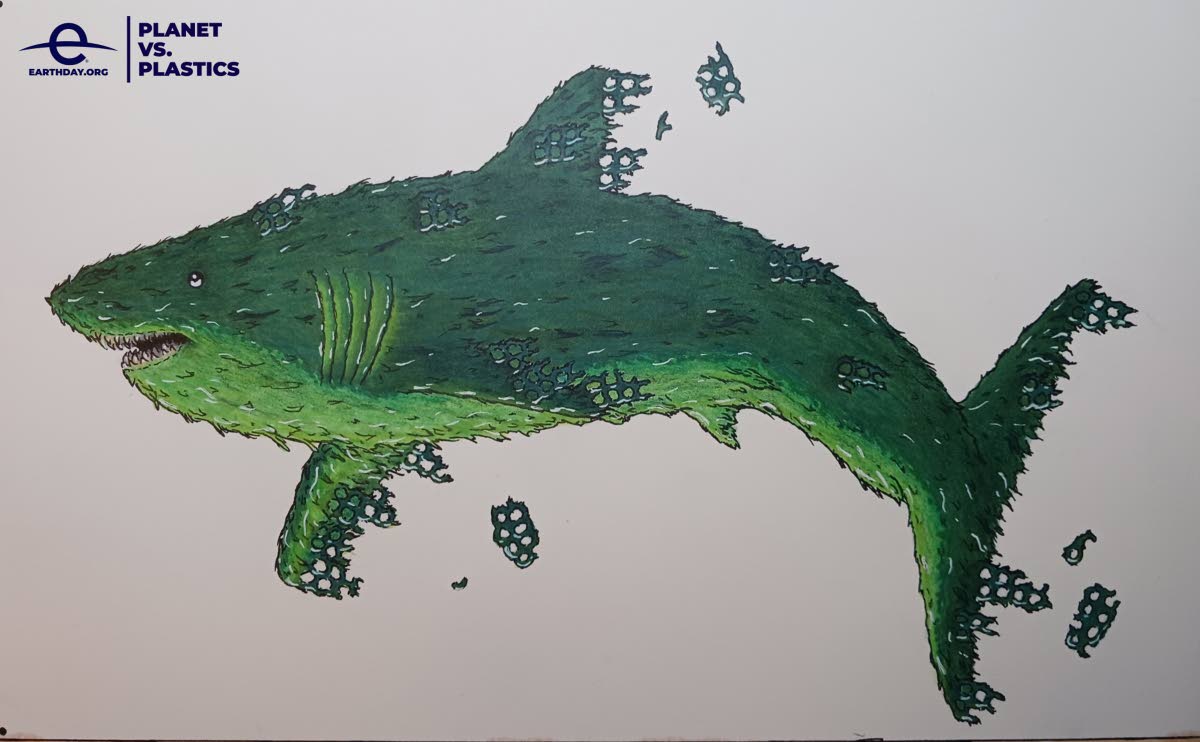 Teague Smith’s poster for ‘Your Art, Our Earth’ 2024