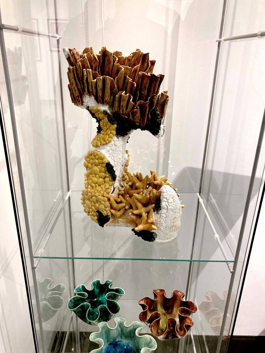 Some of the art pieces.