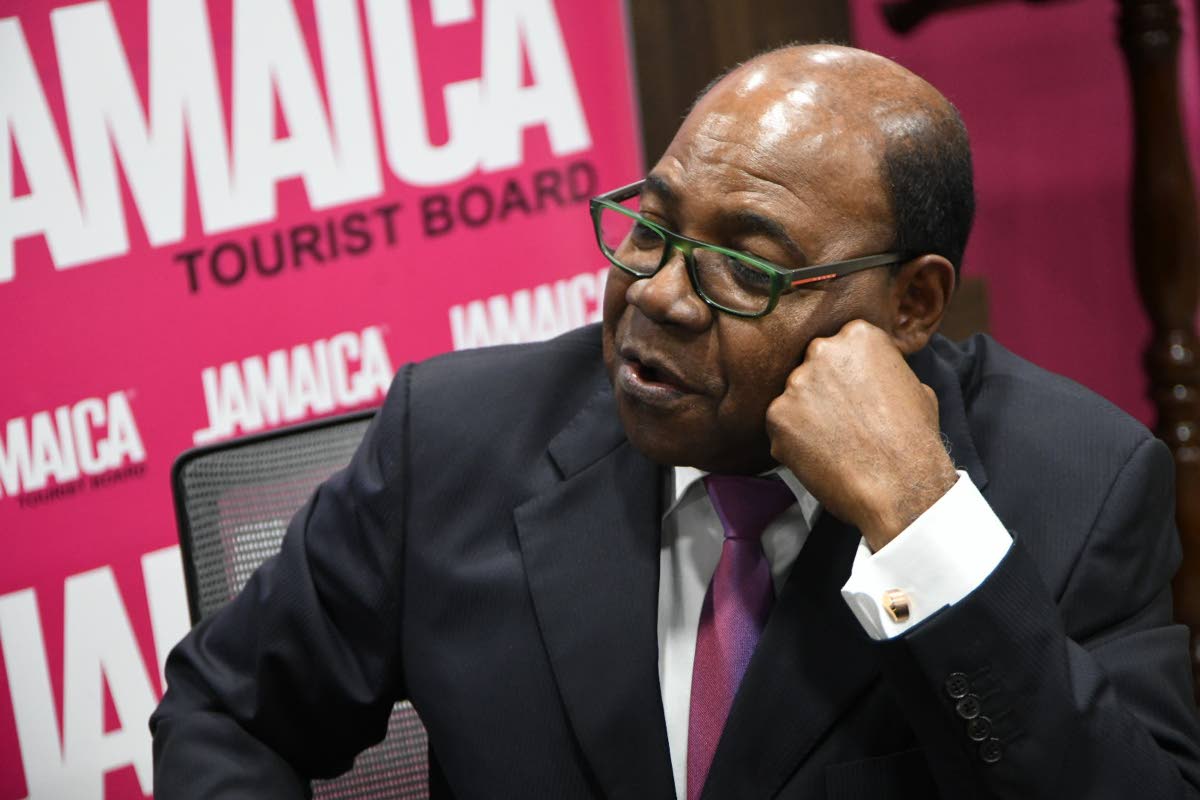 Edmond Bartlett, minister of tourism. FILE