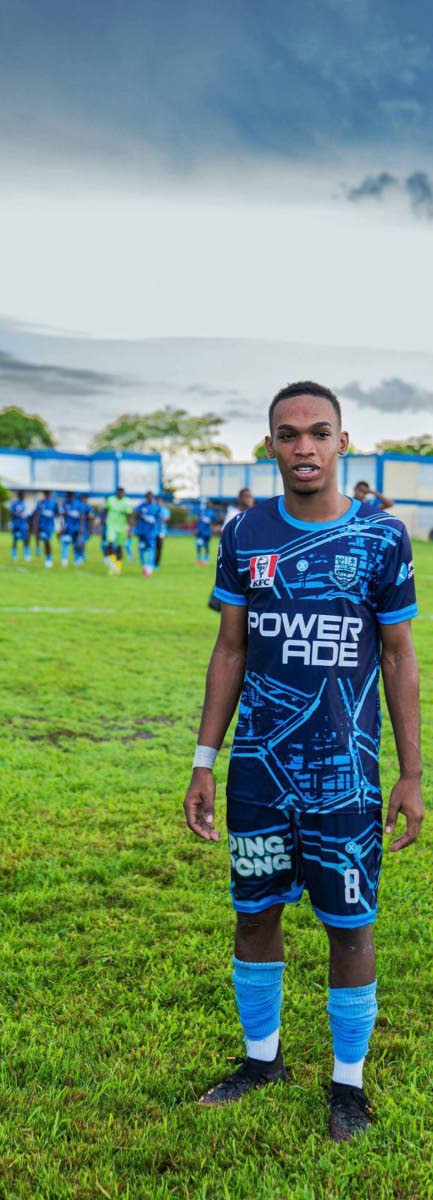 Manning’s School’s  Kashaun Brown. Manning’s School’s  Kashaun Brown. 