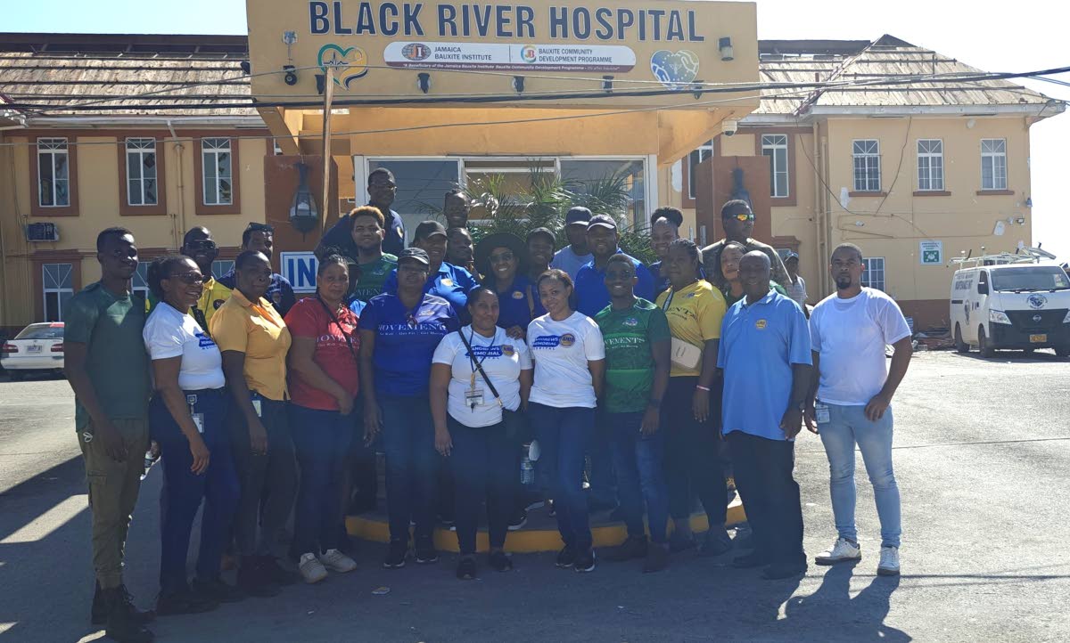 During outreach on Tuesday, AMH workers delivered 300 care packages, hot soup and porridge, solar lanterns, and clothing to staff and residents at Black River Hospital and in Logwood and Lovers Lane. The solar lanterns and some care packages were courtesy 