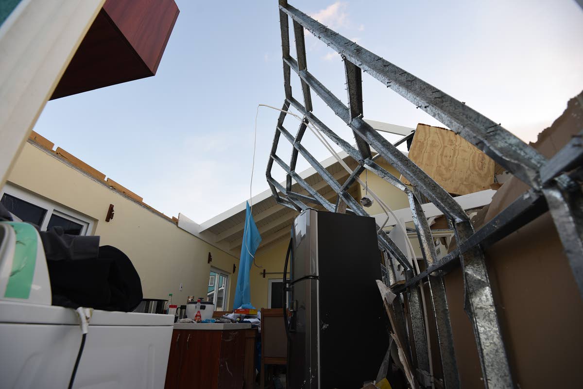 Several residents have lost appliances and other possessions which were totalled by rainwater as Hurricane Melissa pounded the island on October 28.