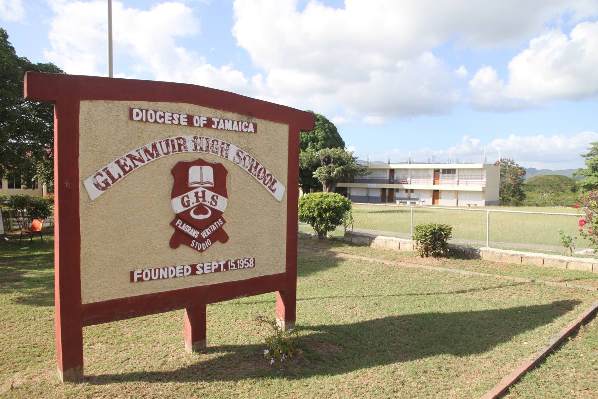 Glenmuir High School in May Pen, Clarendon.