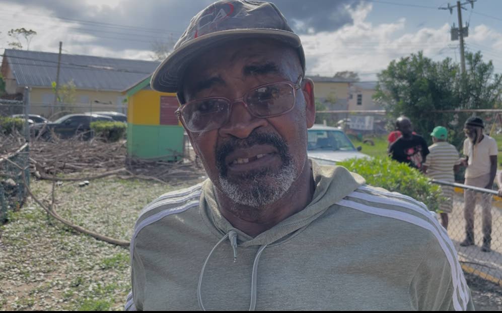 Barry Plummer, a resident of Catherine Hall in Montege Bay, St James.