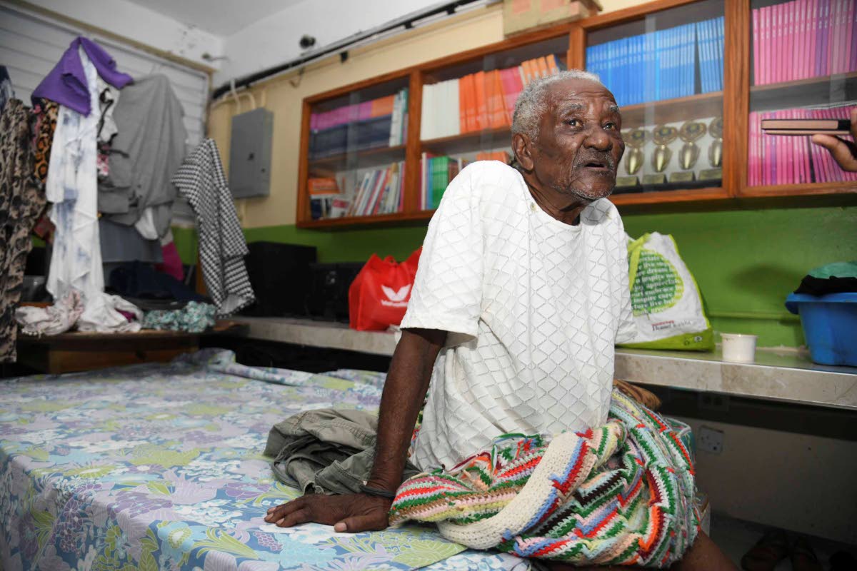 
Shelter resident Elsie Owens has been visually impaired for the past three years.