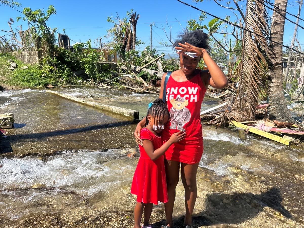 
Amanda McKenzie and her daughter Santoya Bloomfield, who visit the river daily, promise to practise safe water usage going forward.