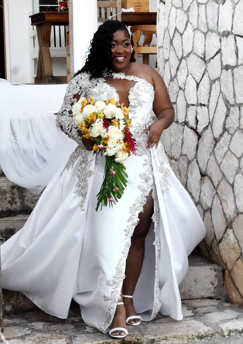 One couldn’t help but to stop and stare at this beautiful bride, Jordine.