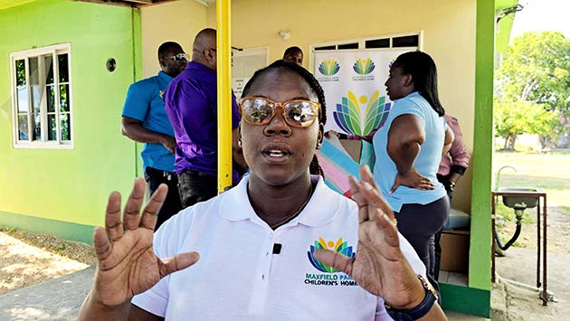 Renae Tuckett Palmer, manager of the Maxfield Park Children’s Home.