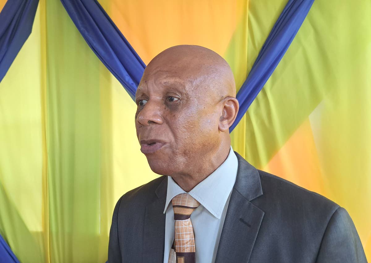 Pastor Calvin Woodham, secretary of the Linstead Ministers’ Fraternal.