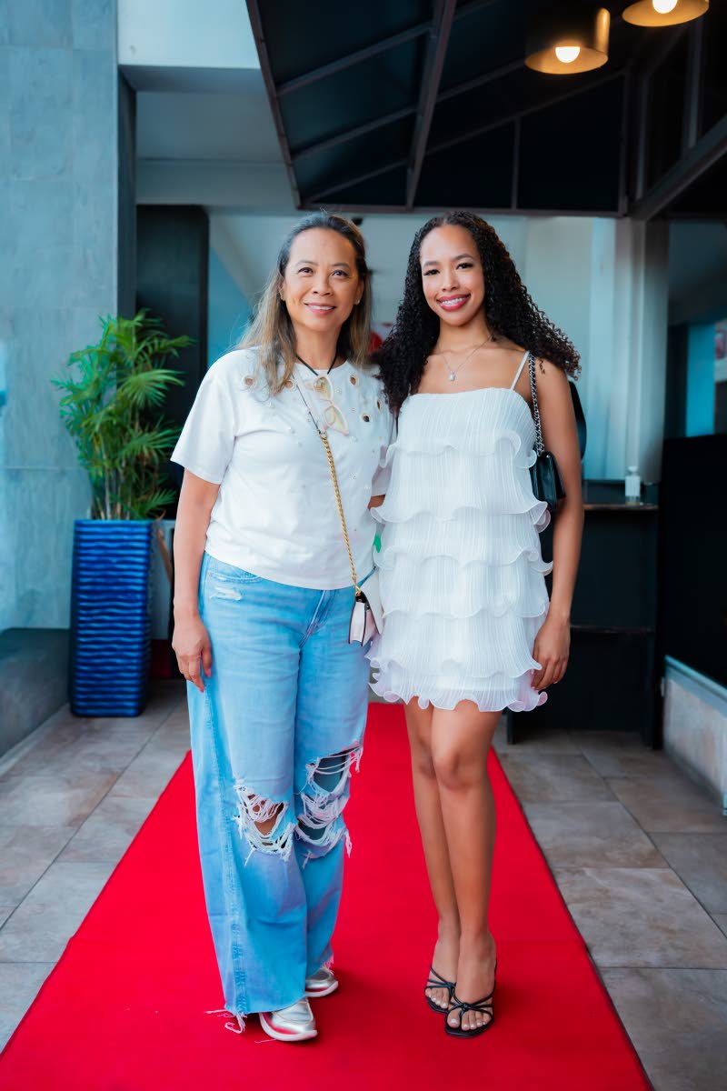 It’s a mother–daughter brunch date for Natalie Young (left) and Brianna Walker.