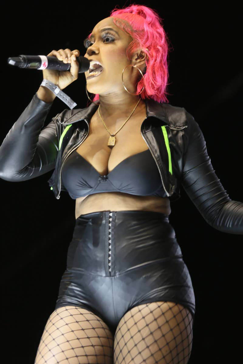 Vasita Cain, aka ‘Sita Lyrical’, performing at Ghetto Splash 2024.