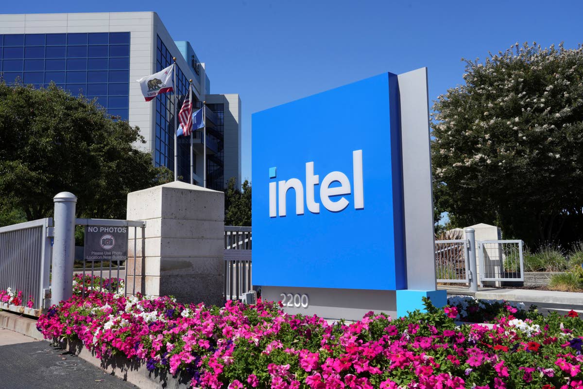 Intel global headquarters in Santa Clara, California.