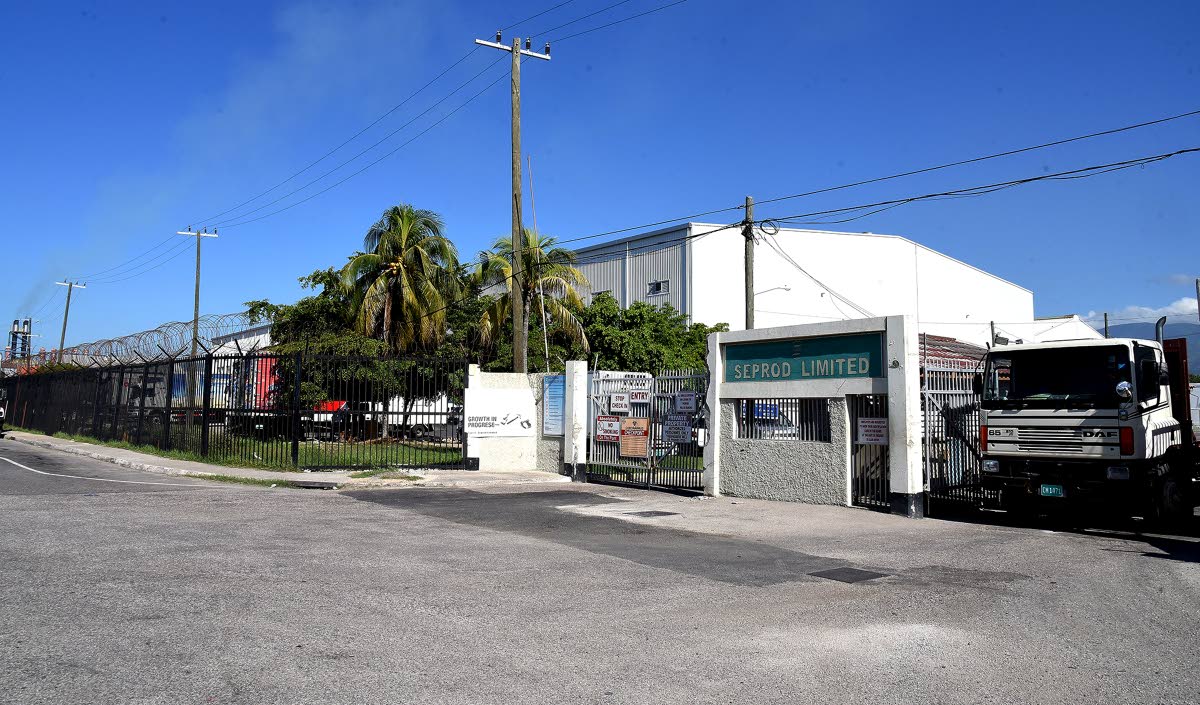 The Seprod complex at Felix Fox Boulevard in Kingston.