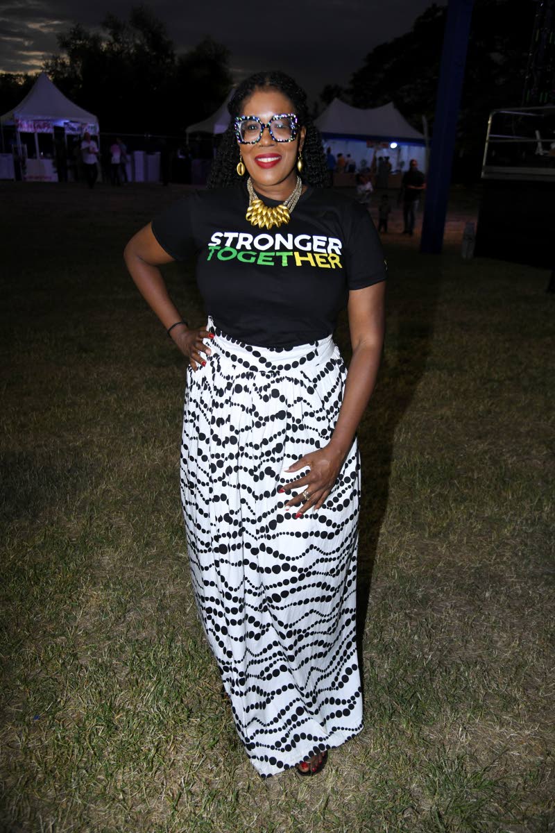 Spotted at the An Evening of Light, Music and Giving: One Love, One Light benefit concert, Dr Shinique Walters reminds us that we are, indeed, stronger together.