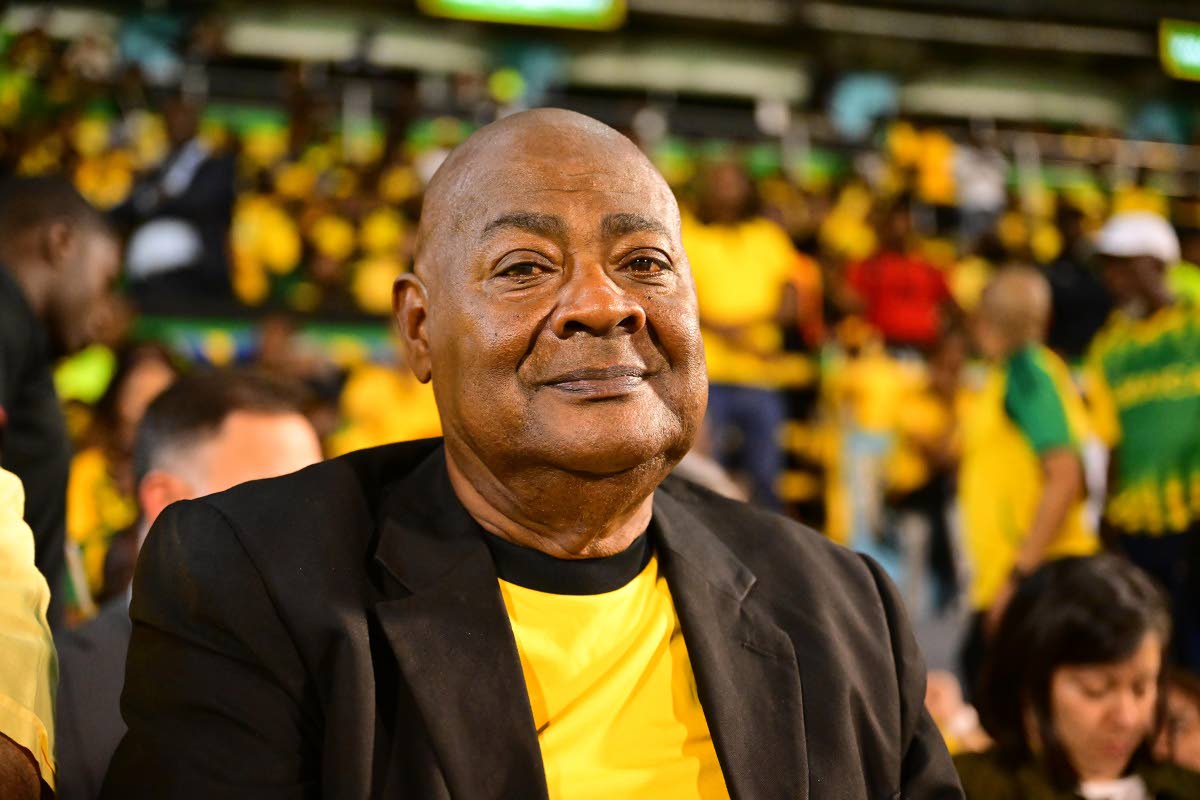 Jamaica Football Federation President Michael Ricketts. 