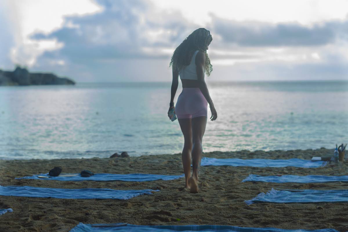 The next Mat and Flow session is slated for Saturday, January 3, with Cousins planning to invite a therapist to guide the attendees.