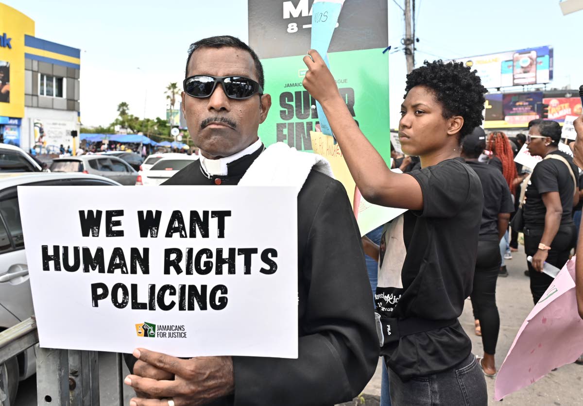 Father Sean Major Campbell had one simple message.