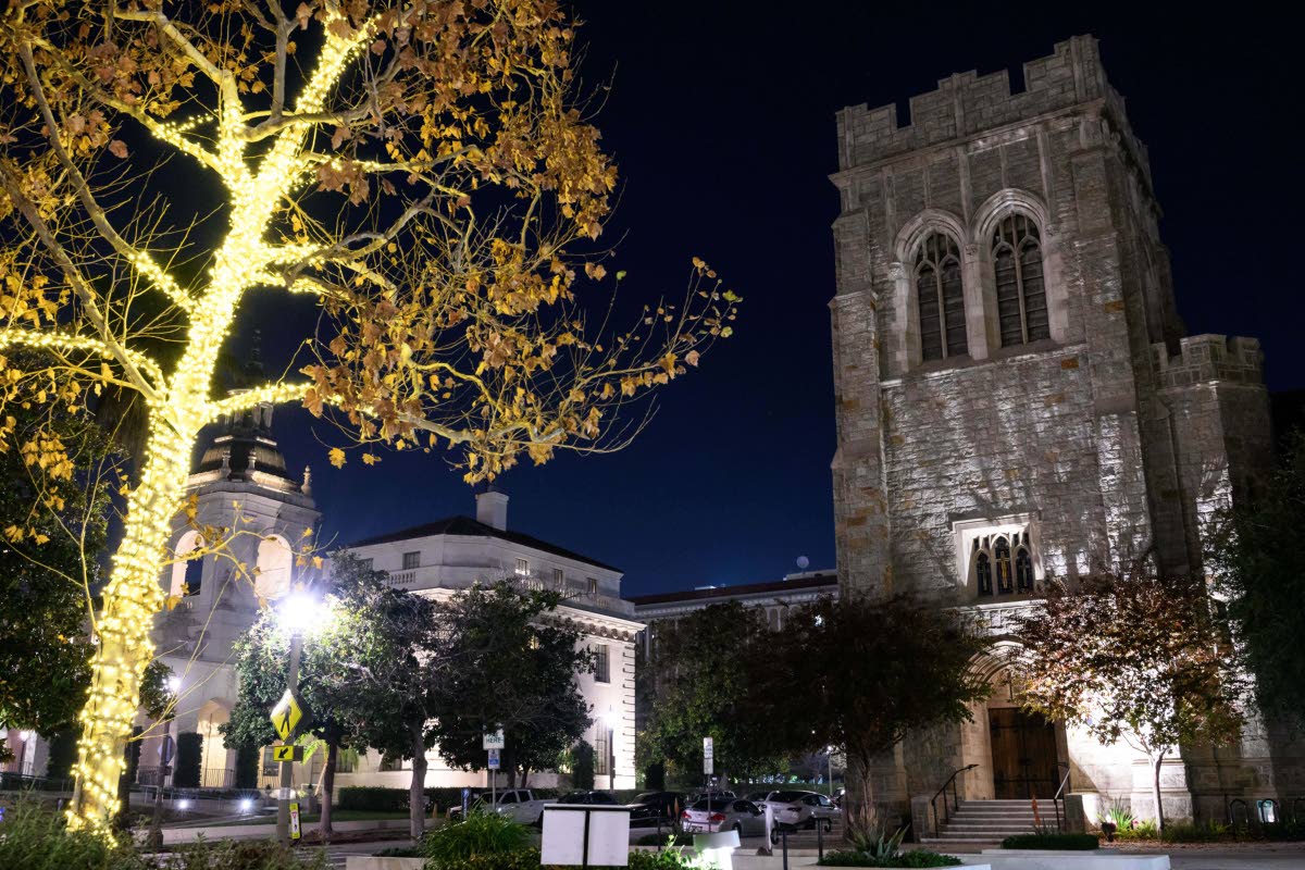 The All Saints Episcopal Church in Pasadena, California last month.