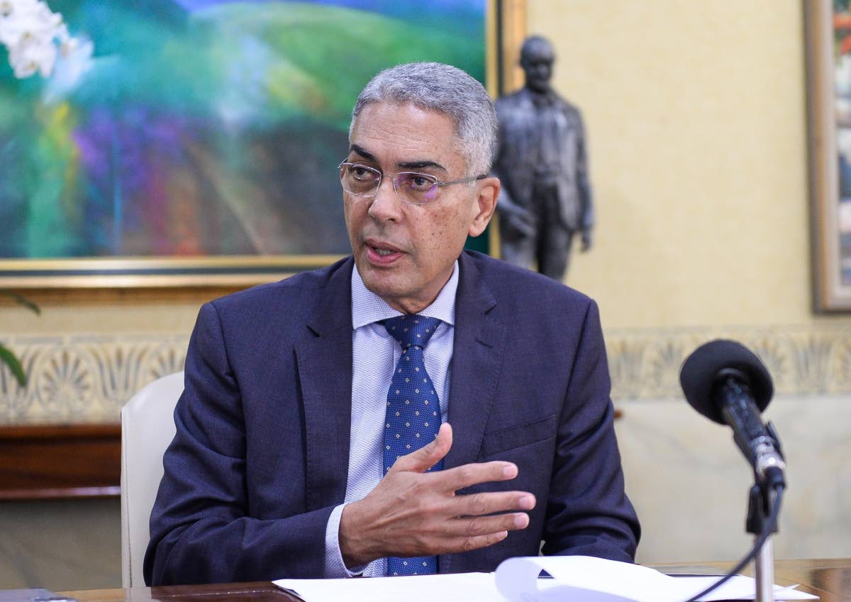 Bank of Jamaica Governor, Richard Byles.