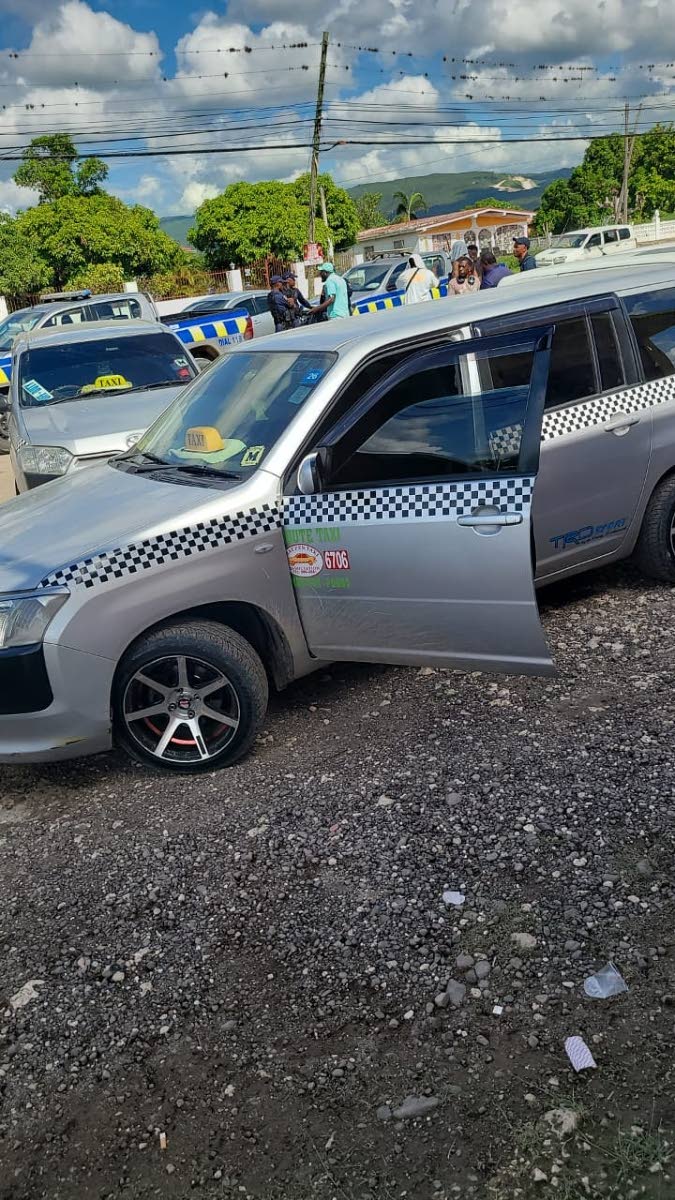 Taxi operators blocked roads in Clarendon earlier this week to protest poor conditions.