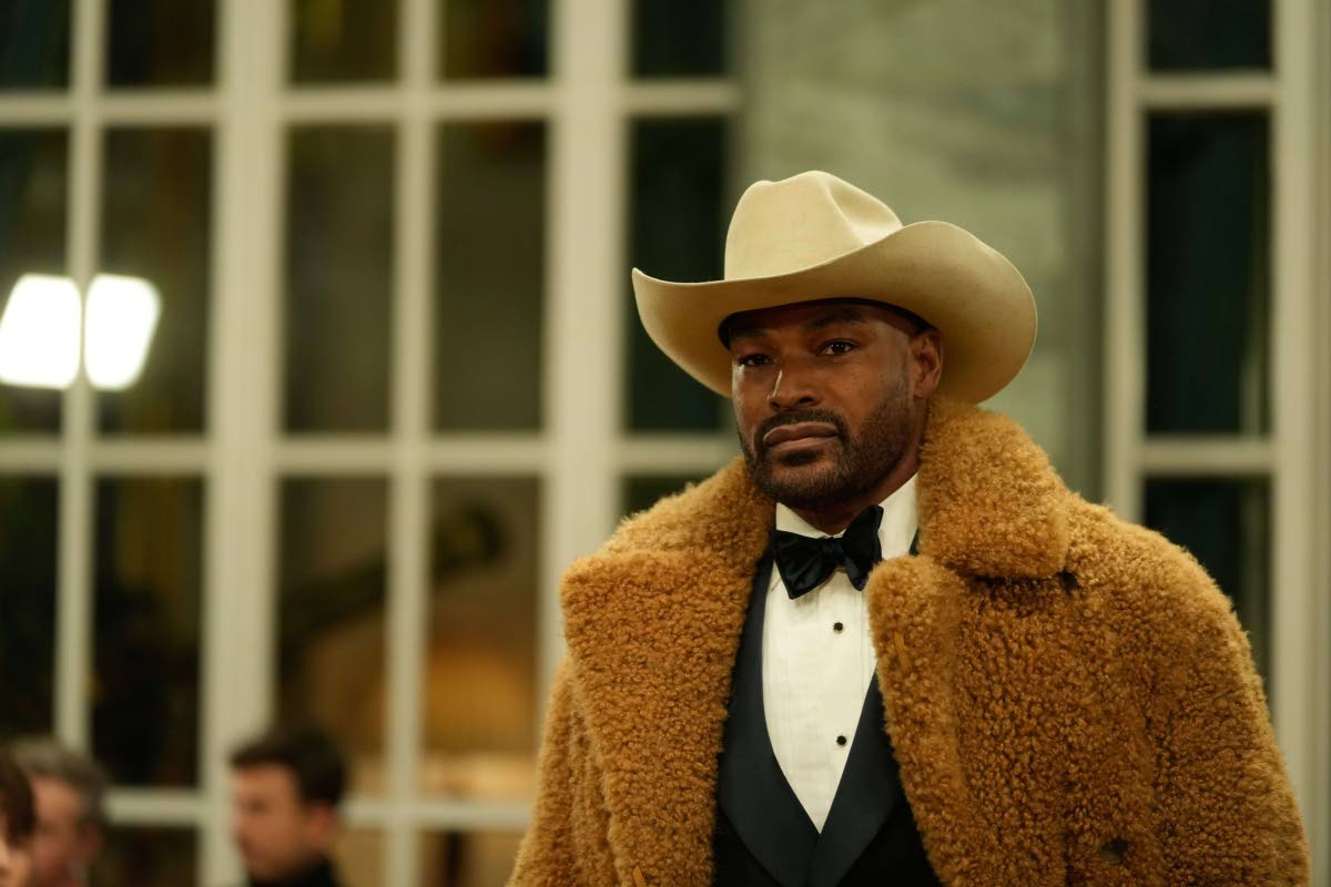 Jamaican-American supermodel Tyson Beckford, who rose to stardom as the male face of Ralph Lauren’s Polo line in the ‘90s, walks the Ralph Lauren Fall/Winter 2026-2027 Men’s collection presented in Milan, Italy, on Friday.