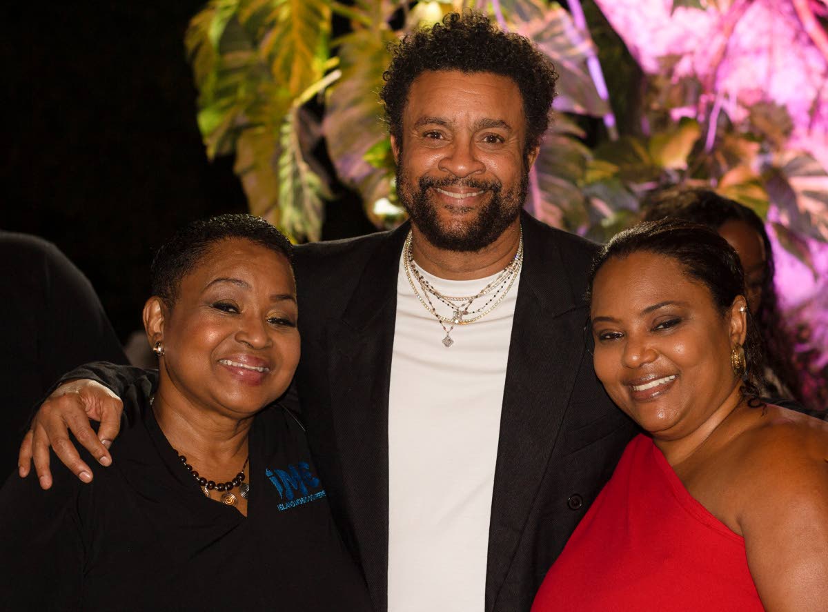 Right: In this 2023 file photo, Island Music Conference founders (from left) Sharon Burke, president of Solid Agency, Orville ‘Shaggy’ Burrell, multi-platinum selling artiste, and Judith Ann Bodley, media consultant, were all smiles as they welcomed th