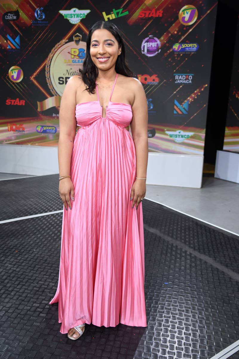 Brittany Thwaites, brand manager for the WATA portfolio at Wisynco, is pretty in pink.