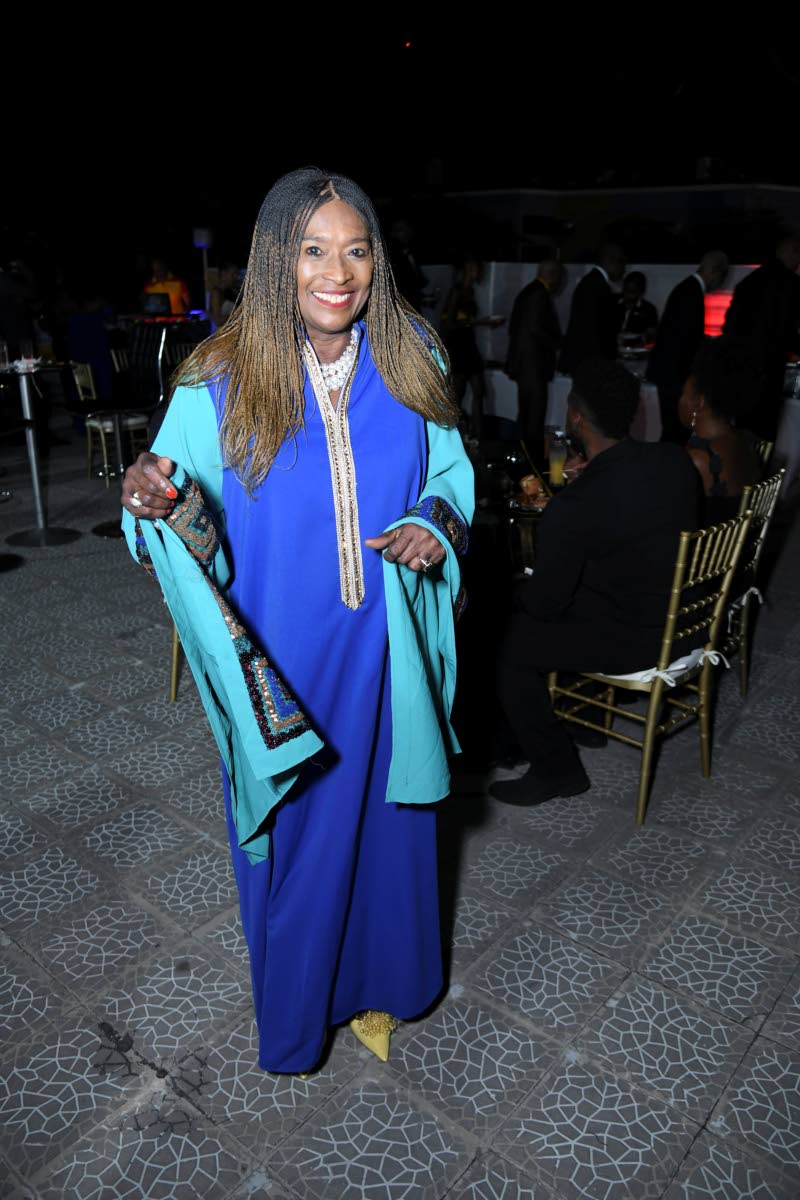 Yvonne Wilks O’Grady, director of the RJRGLEANER Sports Foundation, is all smiles.