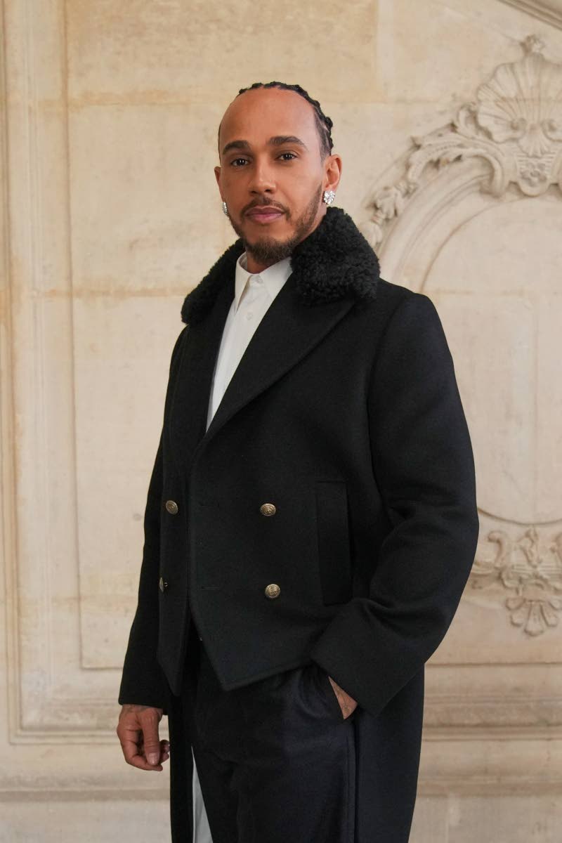 Lewis Hamilton was among the specially invited guests at the Dior’s Fall/Winter 2026/27 men’s ready-to-wear collection in Paris.