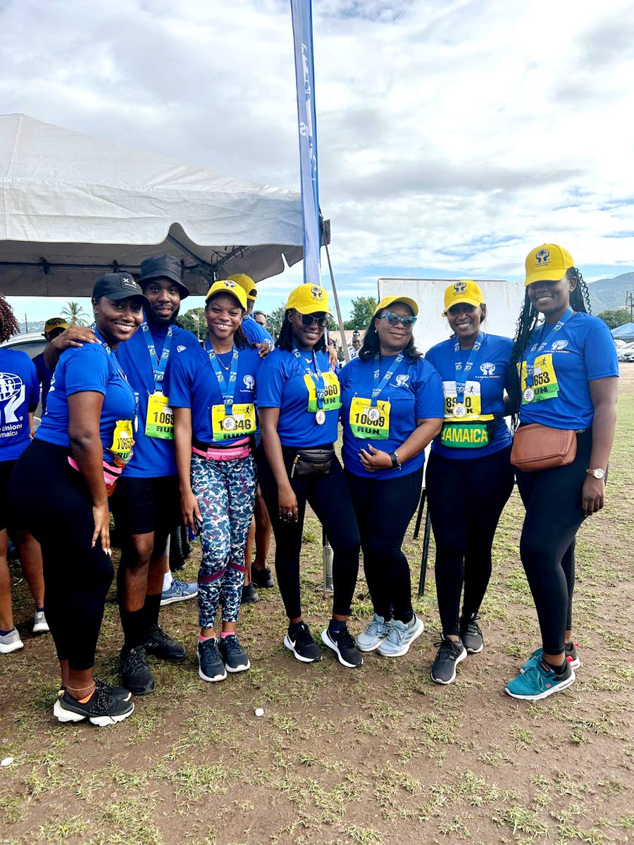 IECCU staff participate in a 2025 credit union walk/run event, demonstrating team unity and active support for co-operative wellness initiatives.