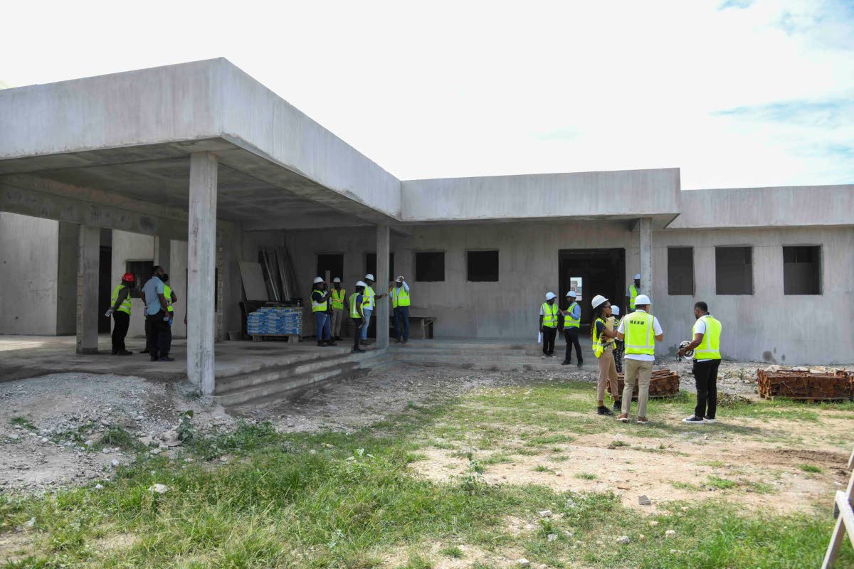 A section of the Greater Portmore Health Centre.