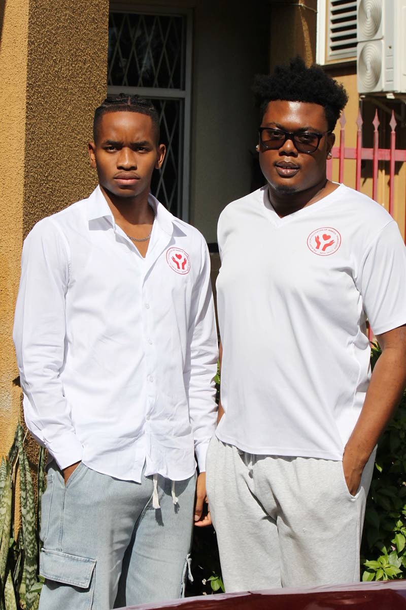 Agape Hope Foundation President Stephen Simpson, and Vice President Paulton McCarthy-Walker.