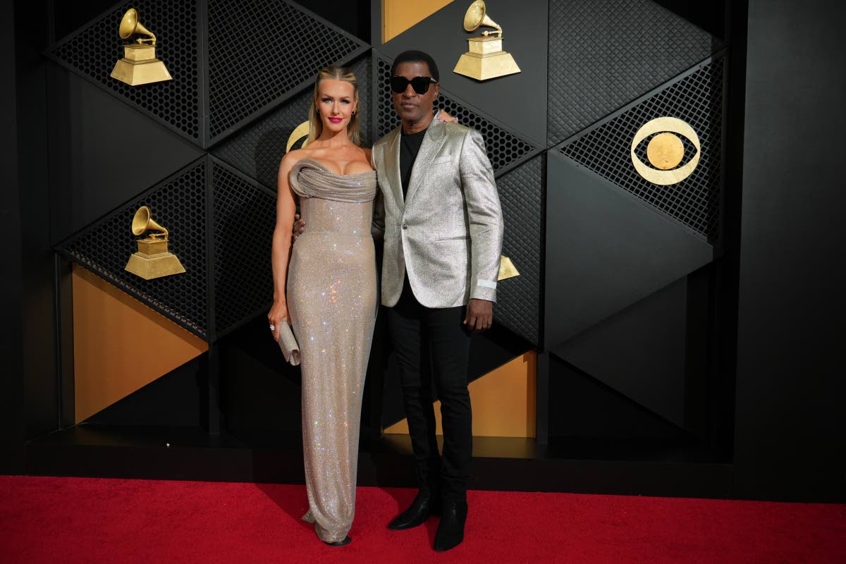 Legendary singer-songwriter Babyface had Rika Tischendorf by his side, as his plus-one at the Grammys.