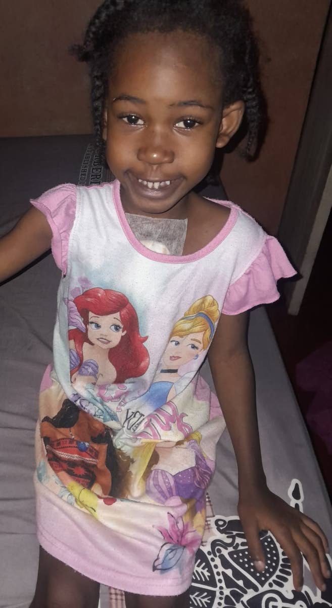 Six-year-old Allahana Commock.