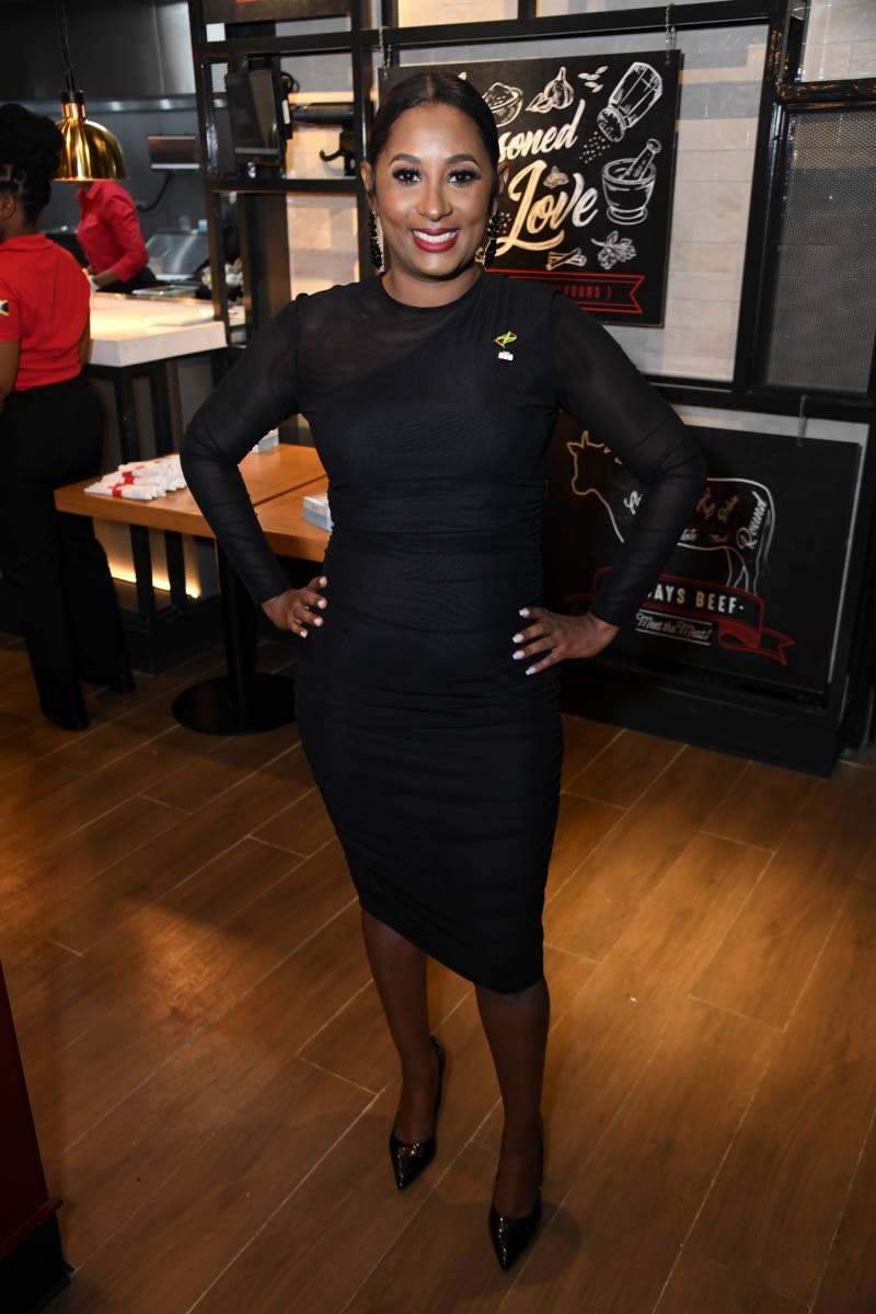 Striking a pose for our lens is Candace Villaroel, operations business partner for Trinidad and Jamaica.