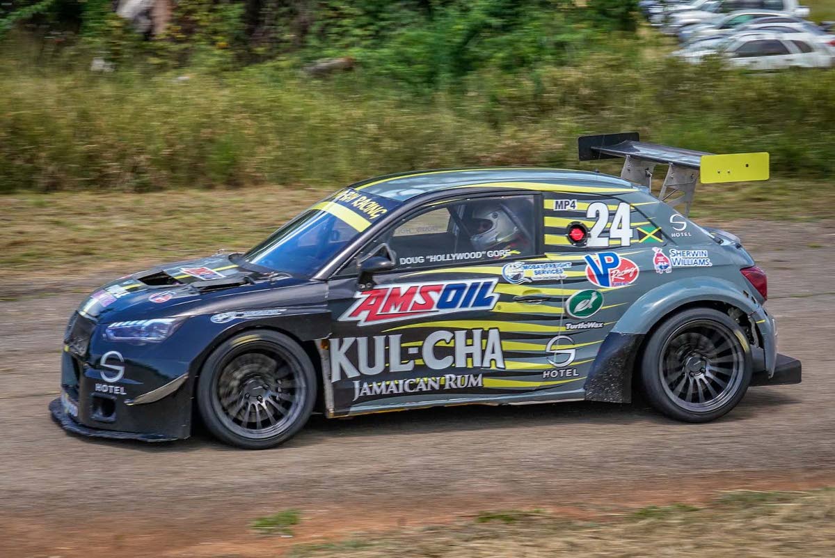 Despite missing a few races, veteran driver Doug Gore successfully reclaimed his Modified Production 4 class title.