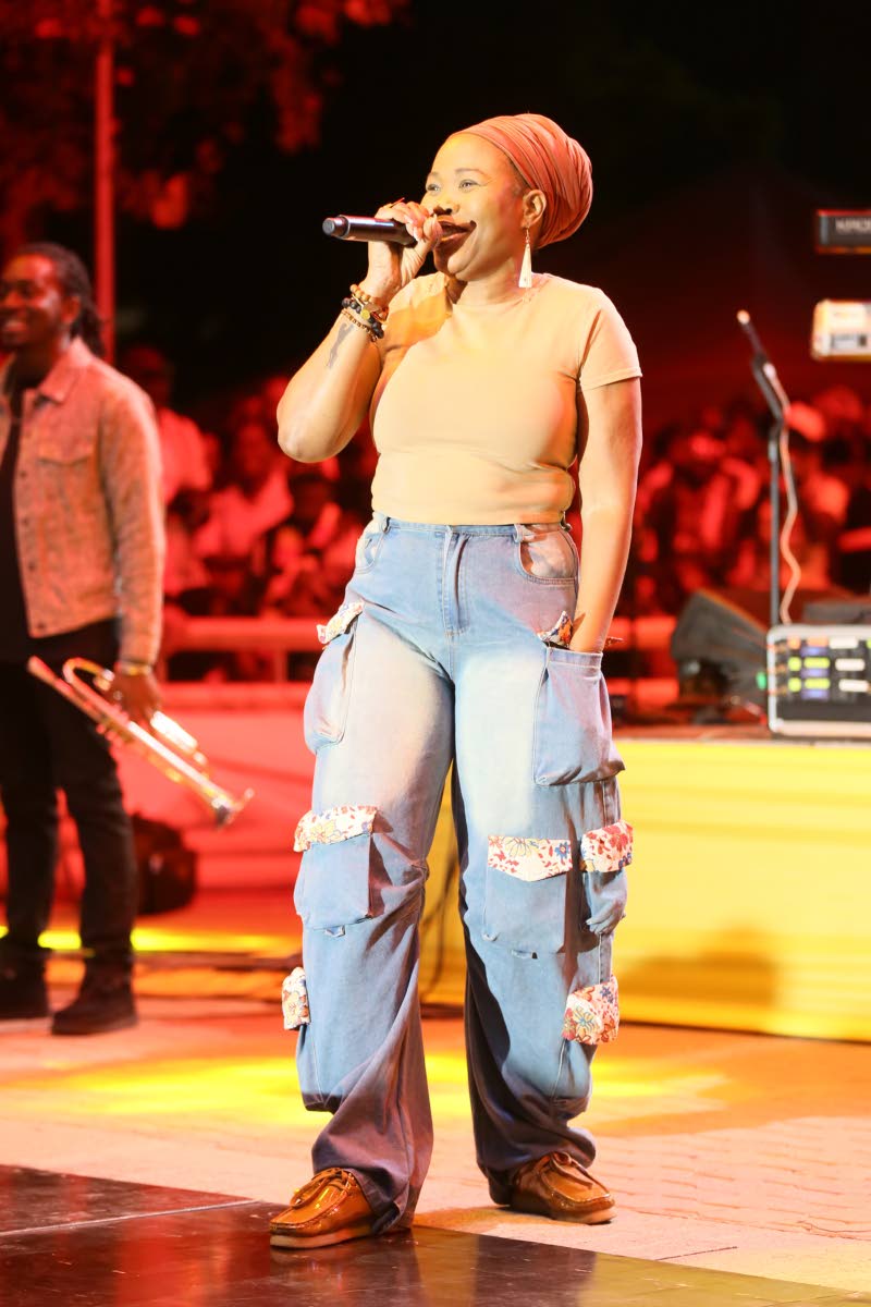 Queen Ifrica pays tribute to Reggae King Bob Marley.