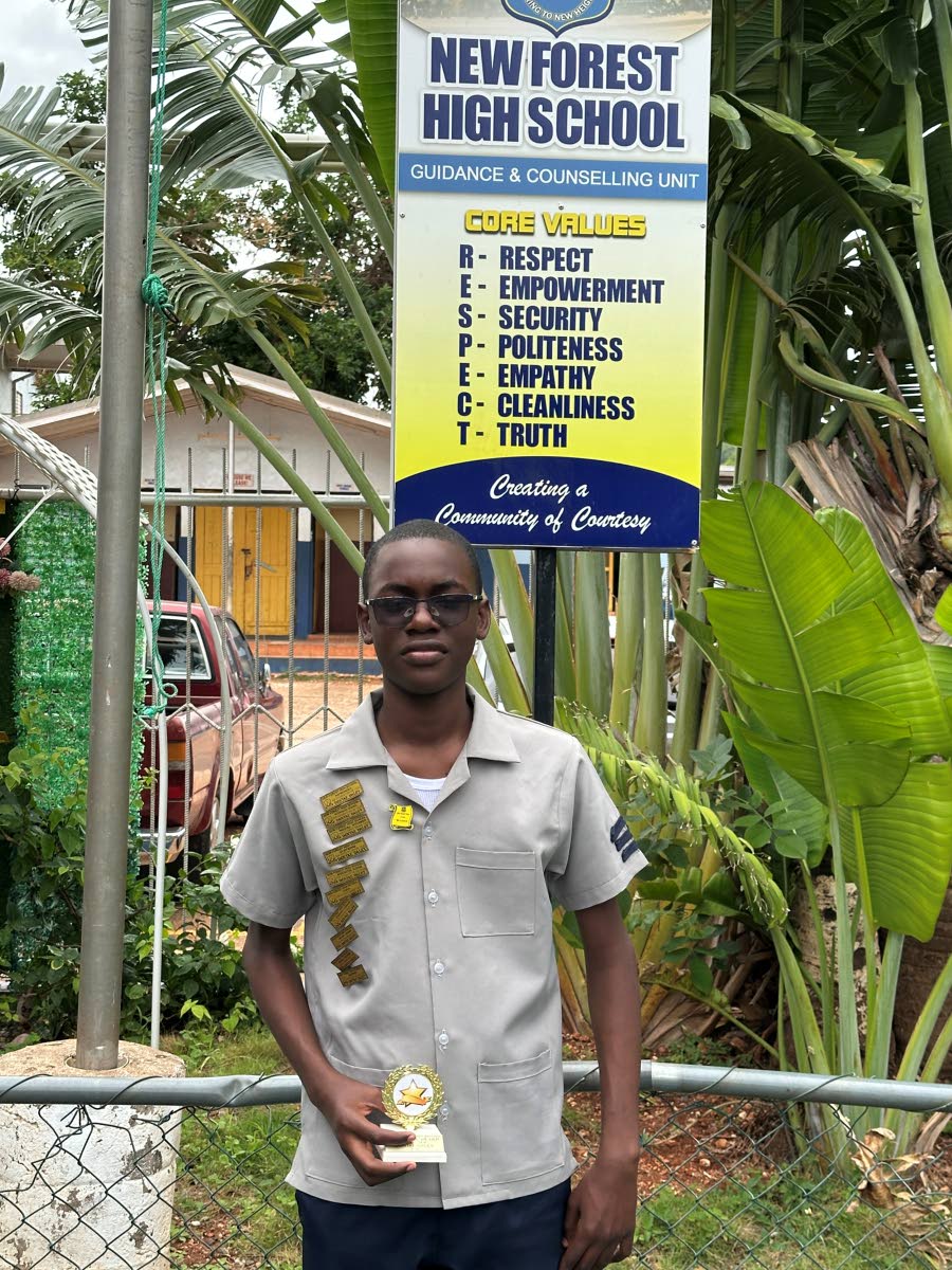 Dontae Daley, who has made a remarkable turnaround from struggling student to academic superstar.