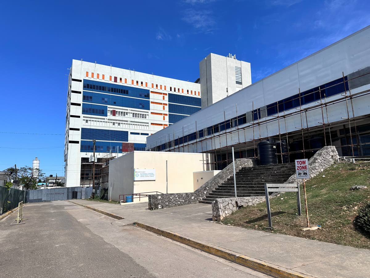 A section of the Cornwall Regional Hospital in Montego Bay on Friday, December 5, 2025.