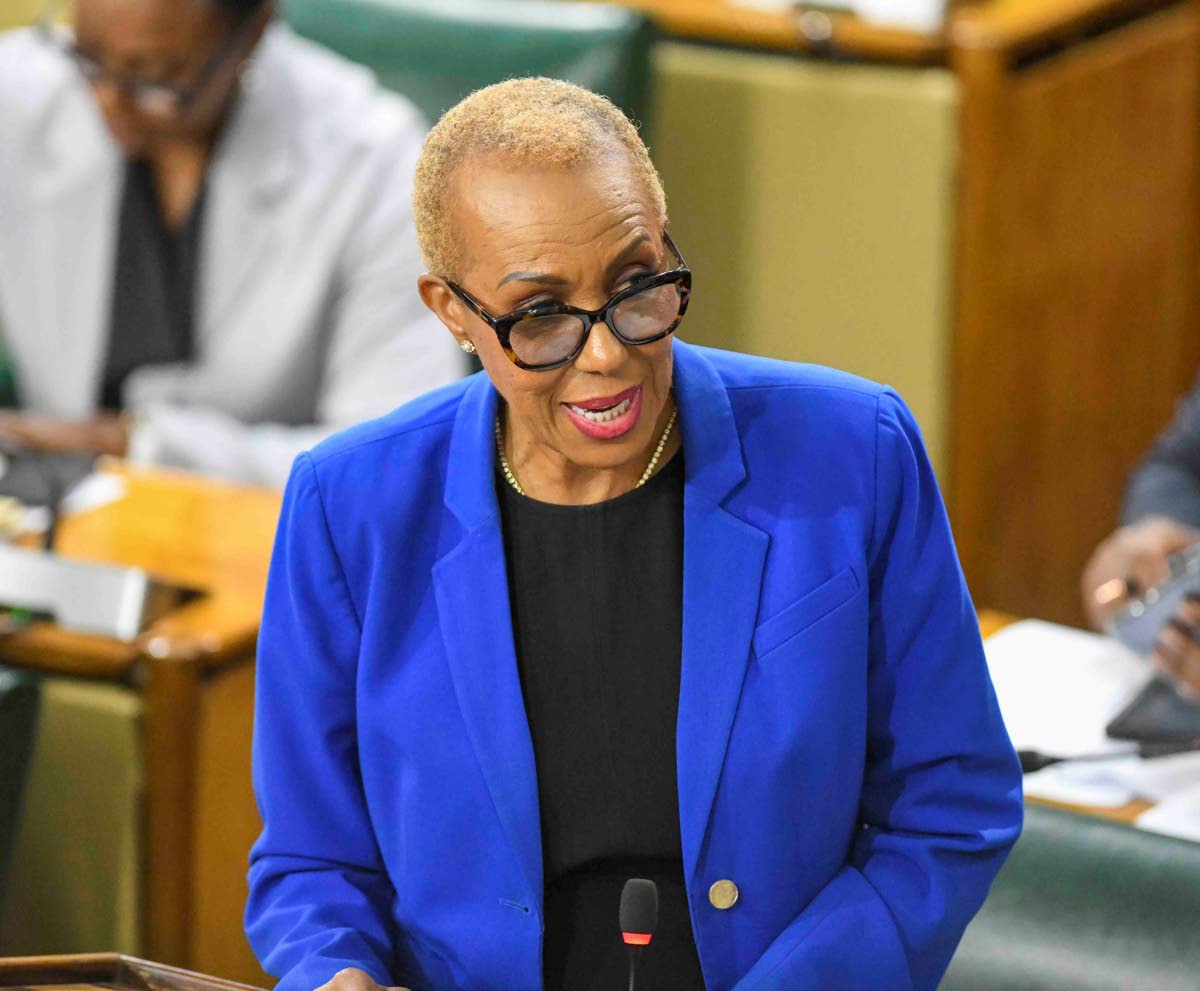 Fayval Williams, minister of finance and the public service.
