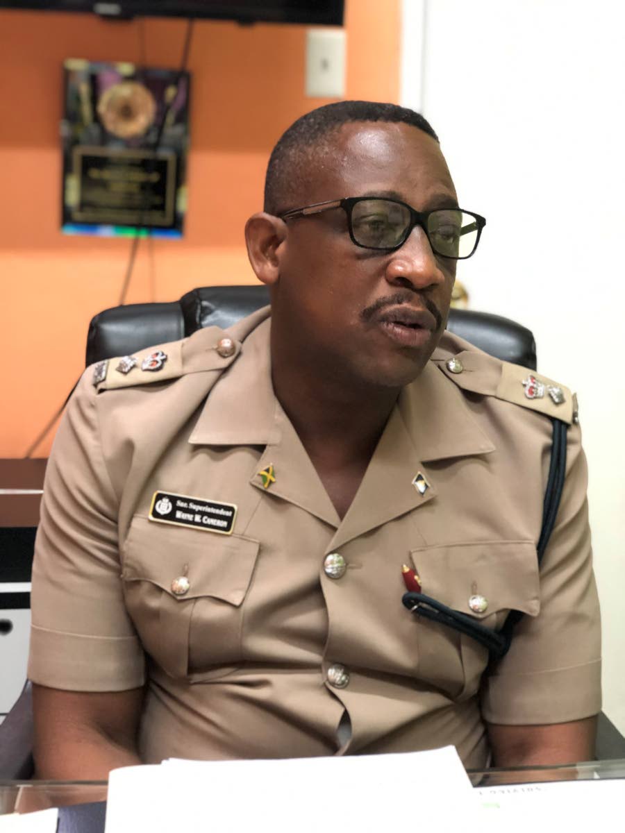 Senior Superintendent Wayne Cameron.